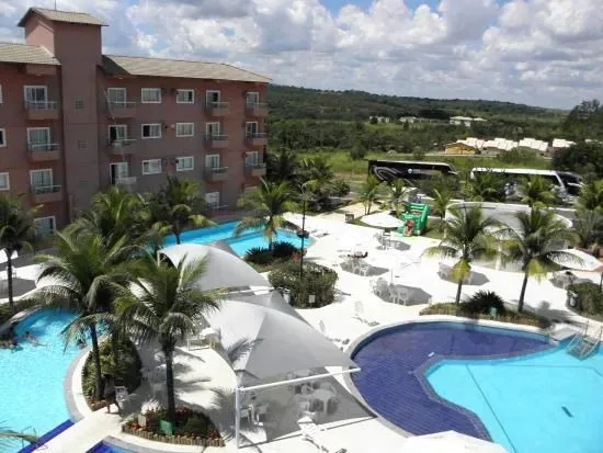 Piscinas do Lagoa Quente Hotel