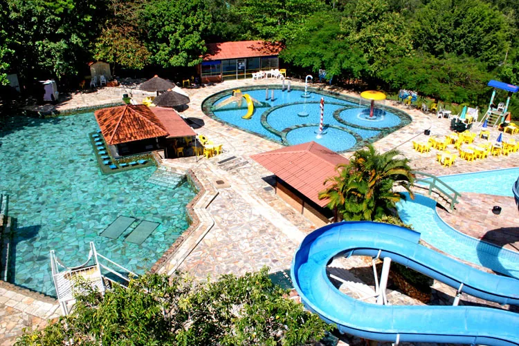 Vista aérea do parque