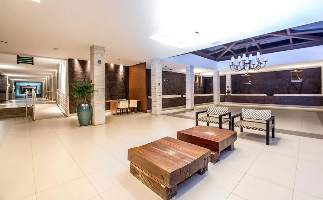 Área de lazer do Hotel Pousada do Rio Quente