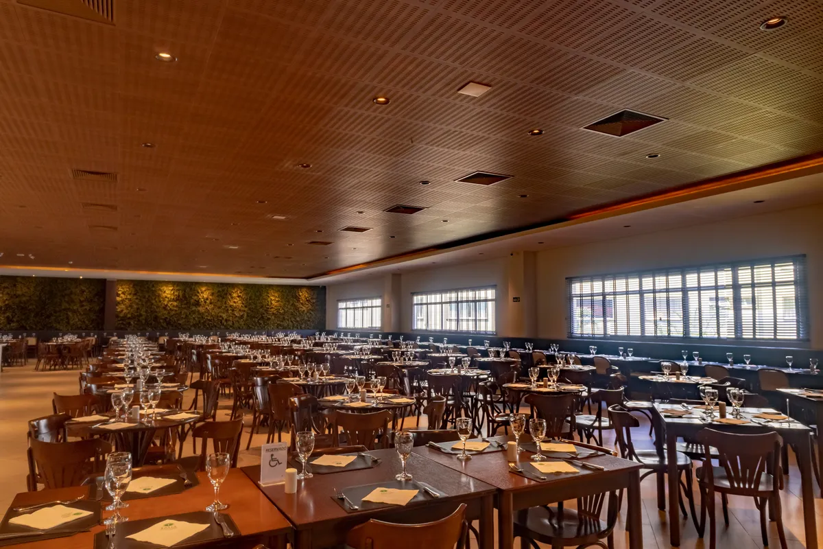 Espaço de eventos do Tauá Resort Atibaia